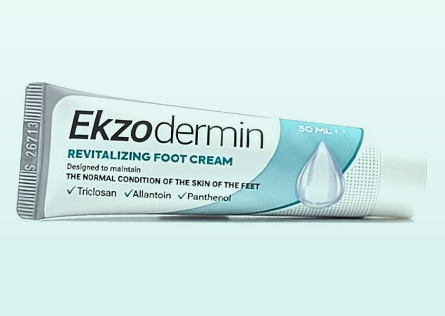 Predná strana balenia Ekzodermin s názvom produktu